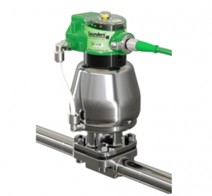 Saunders Actuator on HC4 Hygienic Diaphragm valve with M-VUE