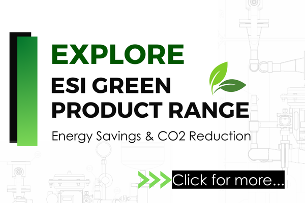 ESI Green Product Range for CO2 reduction and energy savings in industry