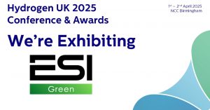 ESI exhibiting at Hydrogen UK & 2025 Conference & Awards