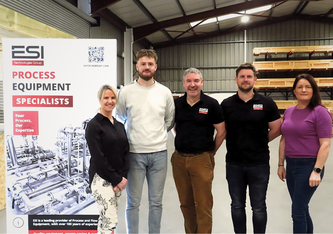 ESI Technologies Group team for Dockweiler in Ireland