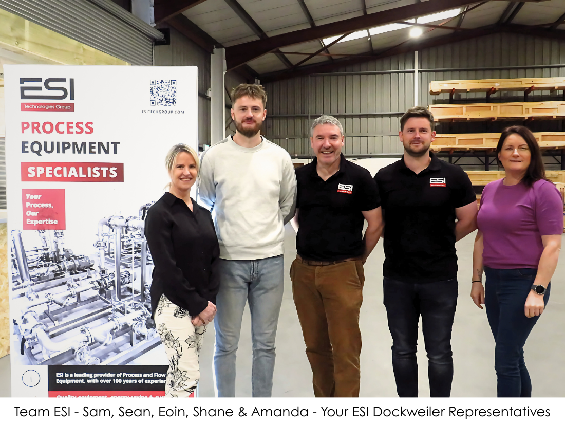 ESI Technologies Group team for Dockweiler in Ireland