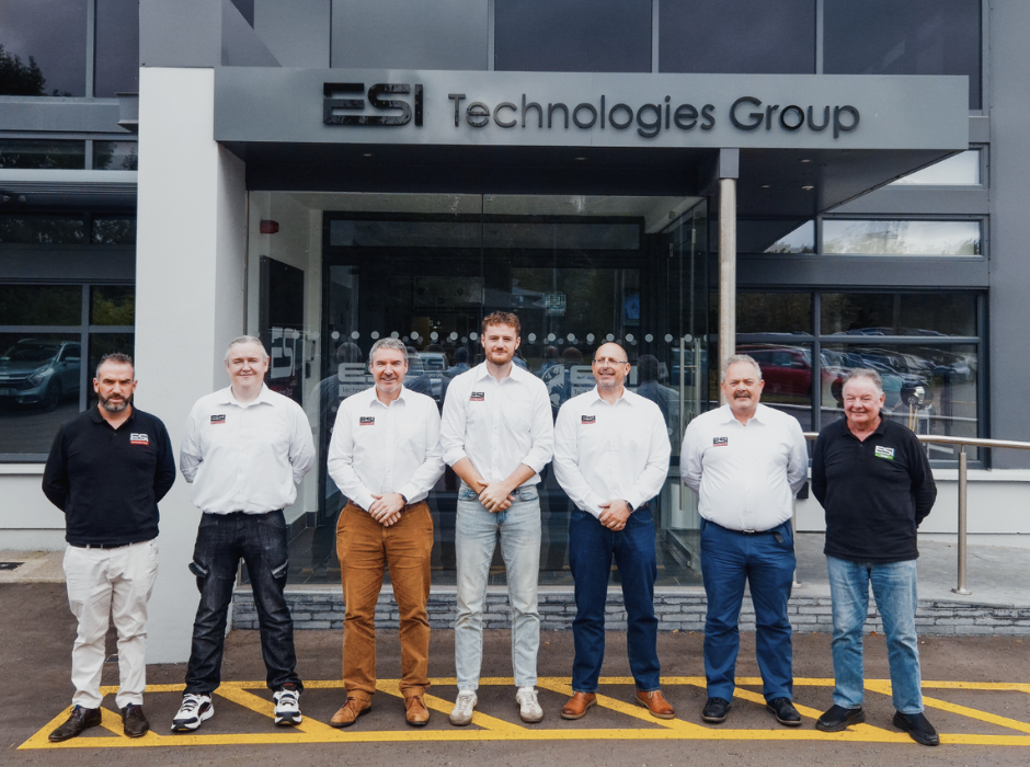 ESI Technologies Group Sales Team Ireland